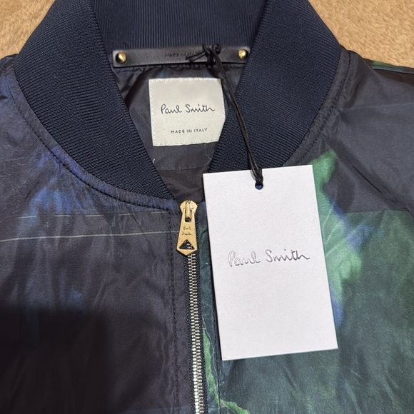 Paul Smith “Map” Print Bomber Jacket - Picture 2 of 3